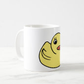 Yellow Ducky Koffiemok (Voorkant links)
