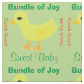 Yellow Ducky Stof (Close Up)