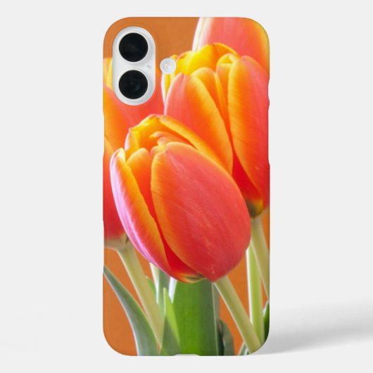 Yellow Edged Oranje Tulp foto Case-Mate iPhone Case (Achterkant)