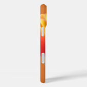 Yellow Edged Oranje Tulp foto Case-Mate iPhone Case (Achterkant / Rechts)