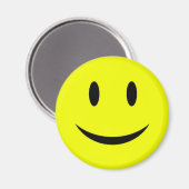 Yellow Face Magnet Magneet (Voorkant / Achterkant)