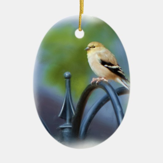 Yellow Finch Ornament (Voorkant)
