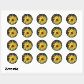 Yellow Flower Kleine Sticker (Vel)