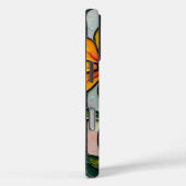 Yellow Flowers Glas in lood Painting Case-Mate iPhone Case (Achterkant / Rechts)