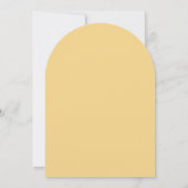 Yellow Folk Art Easter Brunch Arch Invitation (Dos)