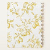 Yellow Fruit Lemons Make Lemonade Planner (Achterkant)