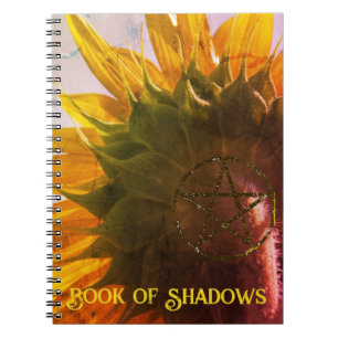 Yellow Garden Zonnebloem Boek van schaduwen Notitieboek