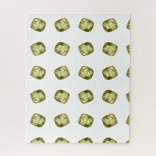 Yellow Gemstone Alexandriet Legpuzzel (Verticaal)