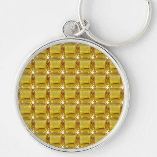 Yellow Gemstone Sleutelhanger