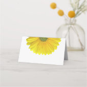 Yellow Gerber Gerbera Daisy Wedding (Achterkant)
