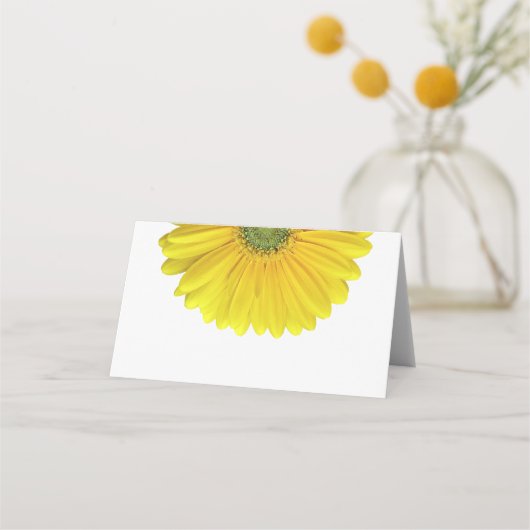 Yellow Gerber Gerbera Daisy Wedding (Achterkant)