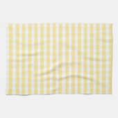 Yellow Gingham kitchen towel Theedoek (Horizontaal)