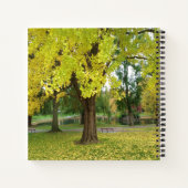 Yellow Gingko Tree Notitieboek (Achterkant)