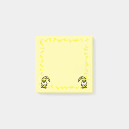 Yellow Gnome Post it Notes