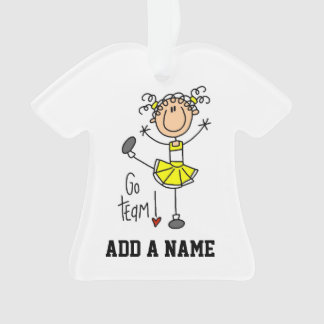 Yellow Go Team Pom-pom girl