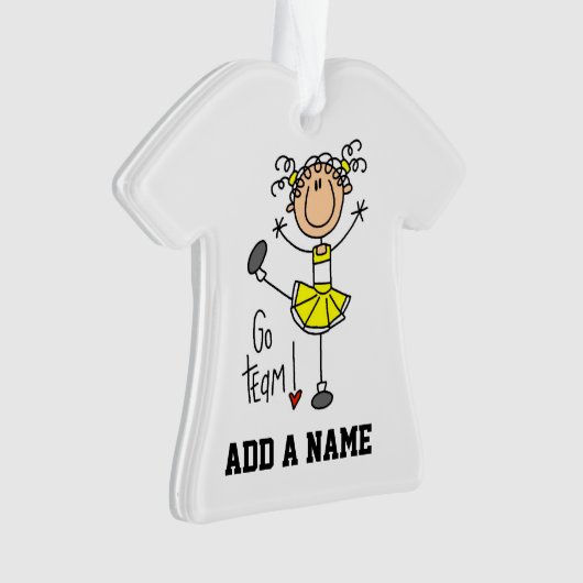 Yellow Go Team Pom-pom girl (devant)