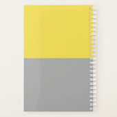Yellow & Grey Modern Initials monogram (Dos)