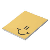 Yellow Happy Face Notitieblok (Gedraaid)