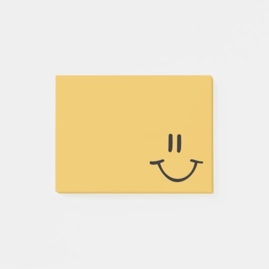Yellow Happy Face Post-it® Notes (Voorkant)