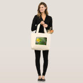 Yellow Headed Amazon Grote Tote Bag (Voorkant (model))
