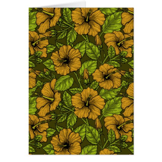 Yellow hibiscus (Devant)