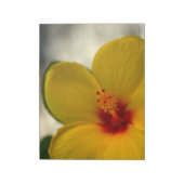 Yellow Hibiscus Notitieblok (Gedraaid)