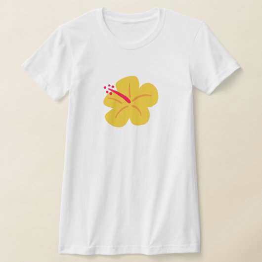 Yellow Hibiscus T-Shirt (Poser)