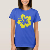 Yellow Hibiscus T-shirt (Voorkant)