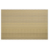 Yellow Hippie Chevron ZigZag Boho Pattern Stof (Yard (91,4 cm))