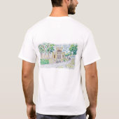 Yellow Historic Villa T-shirt (Achterkant)