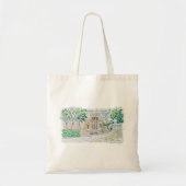 Yellow Historic Villa Tote Bag (Voorkant)