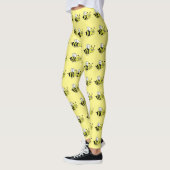 Yellow Honey Bee Leggings (Links)
