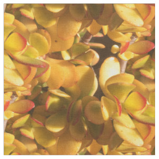 Yellow Ice-Planten Stof