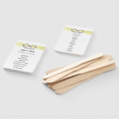 Yellow Infinity bruiloft programma fans Handwaaier (Niet-gemonteerd)