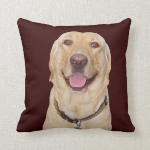 Yellow Lab American MoJo Pillow Kussen