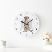 Yellow Lab Angel Clock Grote Klok (Huis)