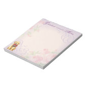 Yellow Lab Heart mama Notitieblok (Gedraaid)