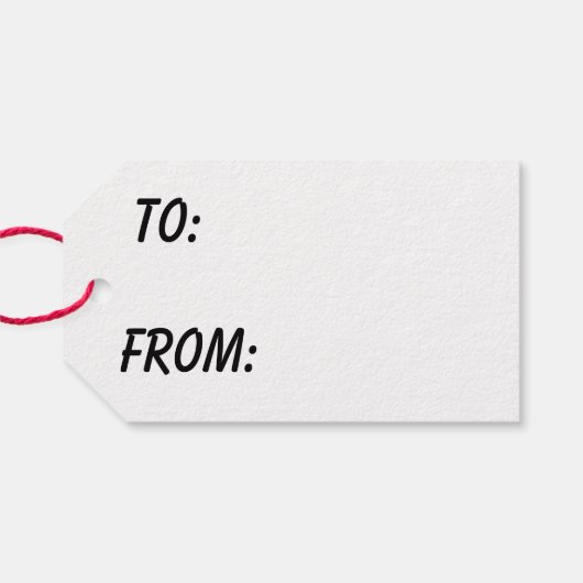 Yellow lab kerst cadeaulabel (Achterkant Horizontaal)