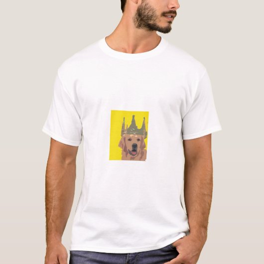 Yellow Lab King shirt (Voorkant)