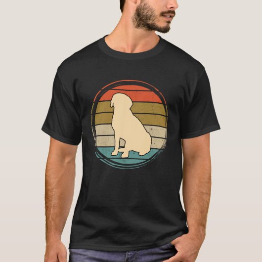 Yellow Lab Labrador Mannen Vrouwen Kinder T-shirt (Voorkant)