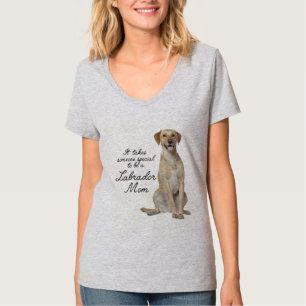 Yellow Lab mam T-Shirt