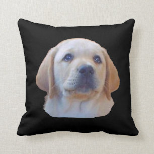 Yellow Lab Puppy Pillow Kussen