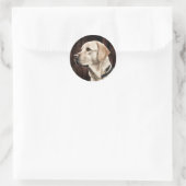 Yellow Lab Stickers (Tas)