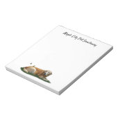 Yellow Labrador gemengd Notitieblok van rashonden (Gedraaid)