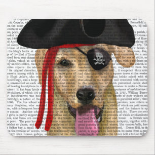 Yellow Labrador Pirate 2 Muismat