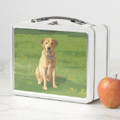 Yellow Labrador Retriever Dog (In situ)