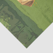 Yellow Labrador Retriever Dog Tissuepapier (Detail)