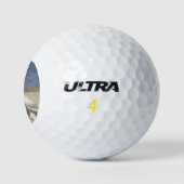Yellow Labrador Retriever Golfballen (Logo)