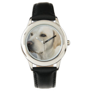 Yellow Labrador Retriever Horloge