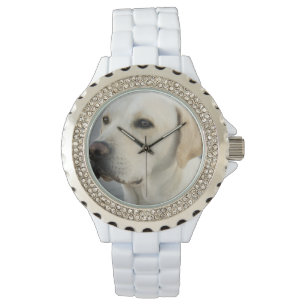 Yellow Labrador Retriever Horloge